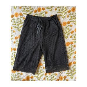 DO+BE Black Mesh Basketball Fashion Shorts